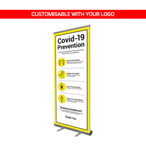 Covid-19 Prevention Roller Banner