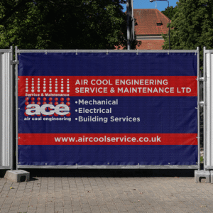 Heavy Duty Heras Fence Banners