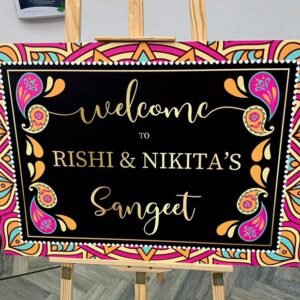 Wedding Welcome Sign